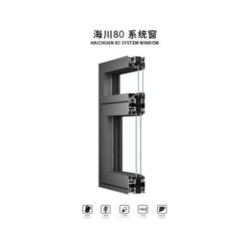 Haichuan 80 frame and sash flush system window